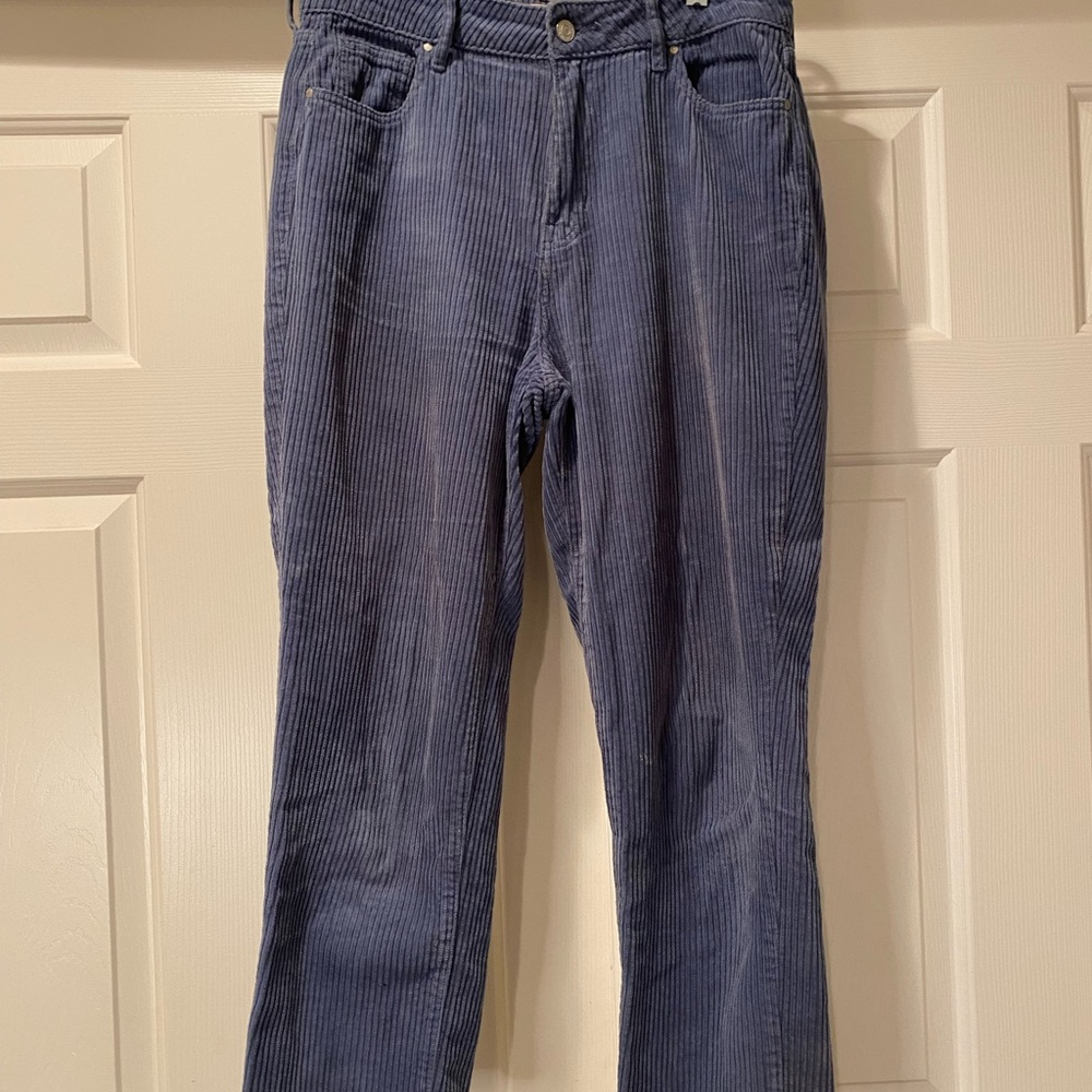 LIGHT BLUE H&M CORDUROY PANTS